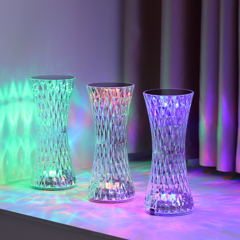 Up Lighting Decor - Кристальные прикроватные лампы-ночники, акриловые декоративные светильники