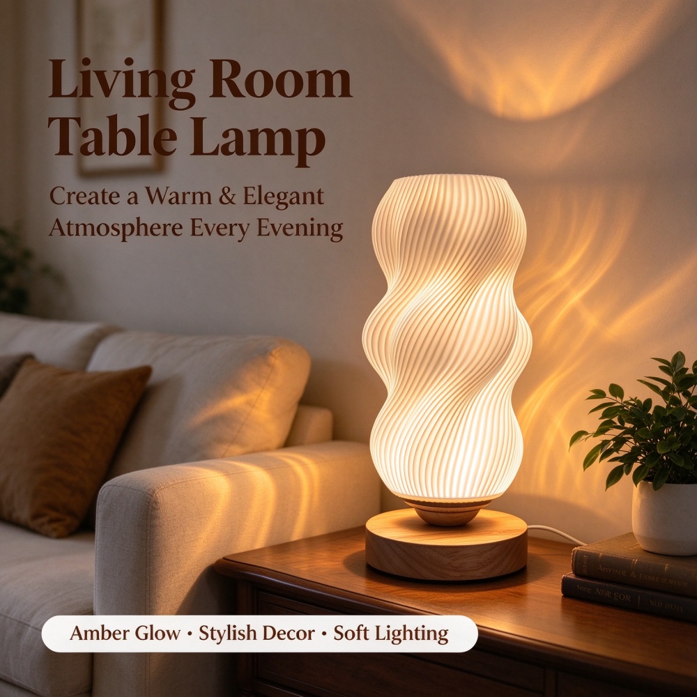 Ночник с 3D-печатью, имитирующ – обзор и цена Lighting Decor Bedroom