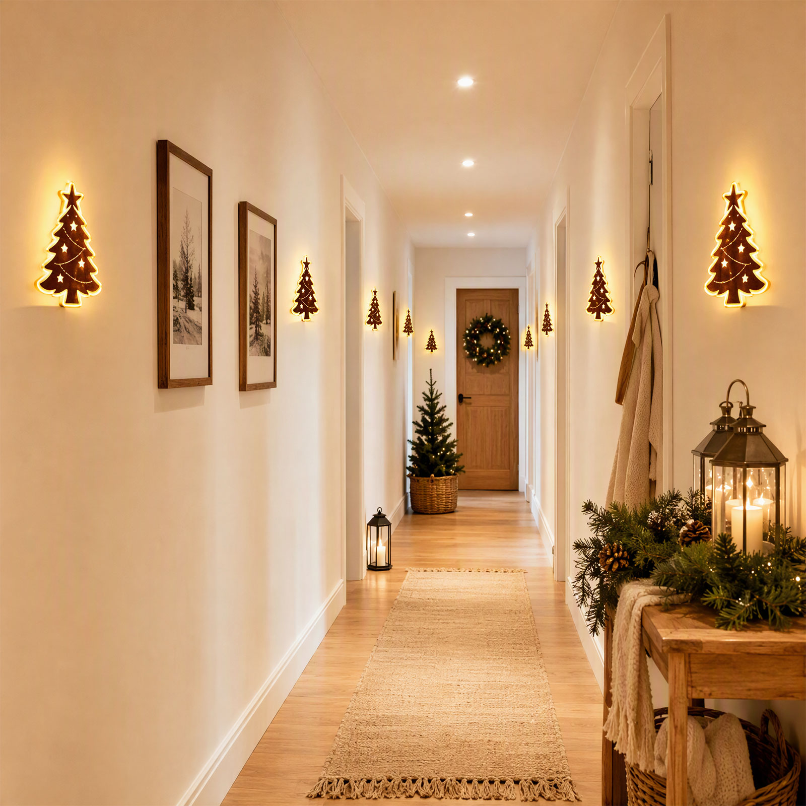 Светящиеся 3D-наклейки на стен – обзор и цена Up Lighting Decor